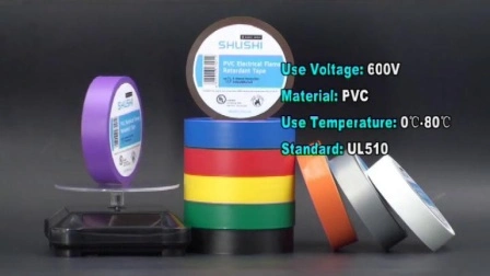 Nastro elettrico con nastro ignifugo in PVC standard RoHS2.0